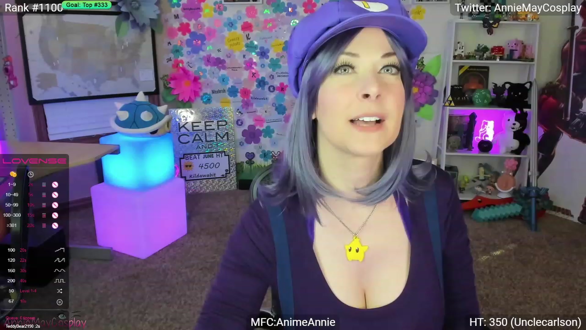 Gallery image thumbnail from AnimeAnnie's myfreecams stream on, 06/13/2023, 01:26 image 3 of 20