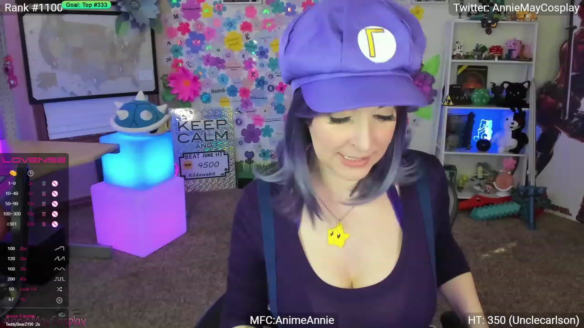 Gallery image thumbnail from AnimeAnnie's myfreecams stream on, 06/13/2023, 01:26 image 4 of 20