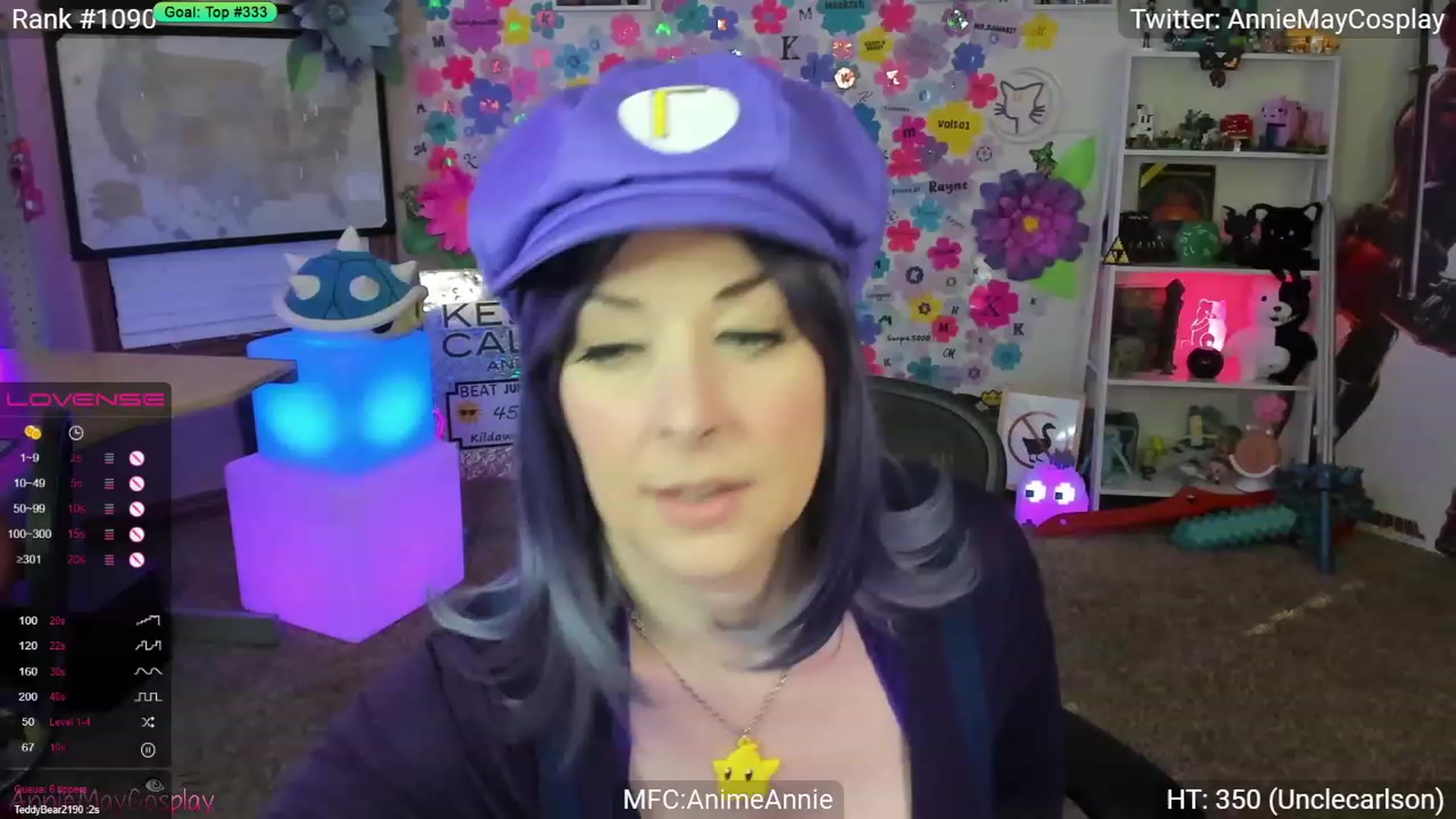 Gallery image thumbnail from AnimeAnnie's myfreecams stream on, 06/13/2023, 01:26 image 9 of 20