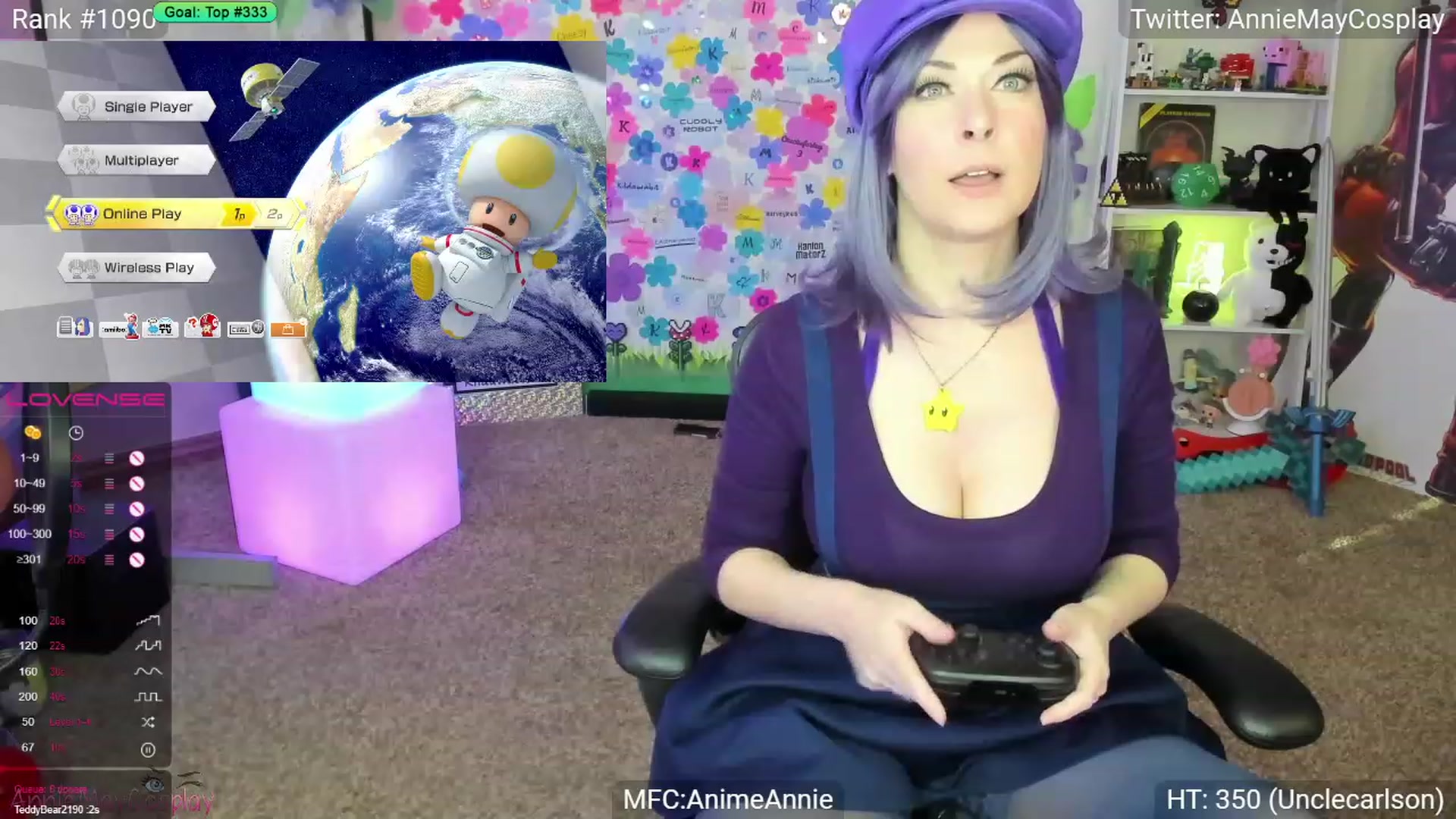 Gallery image thumbnail from AnimeAnnie's myfreecams stream on, 06/13/2023, 01:26 image 16 of 20
