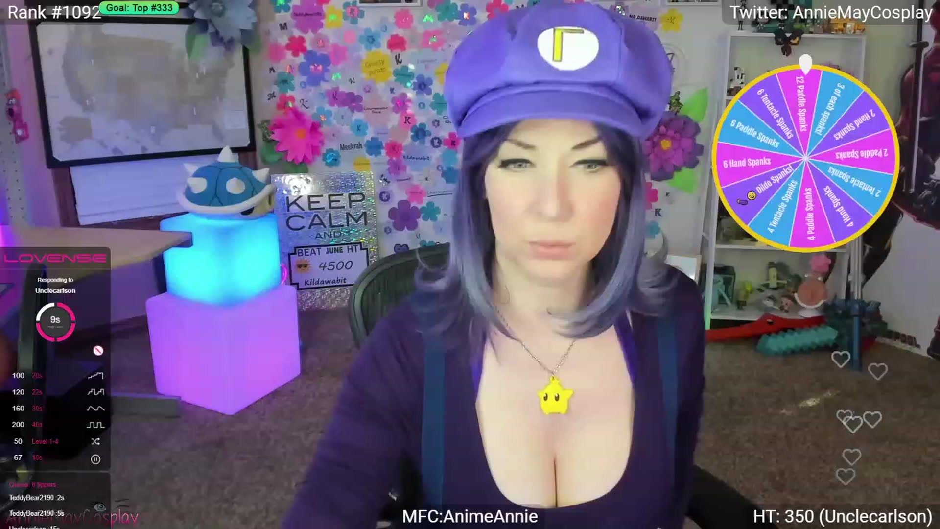 Gallery image thumbnail from AnimeAnnie's myfreecams stream on, 06/13/2023, 01:26 image 5 of 20