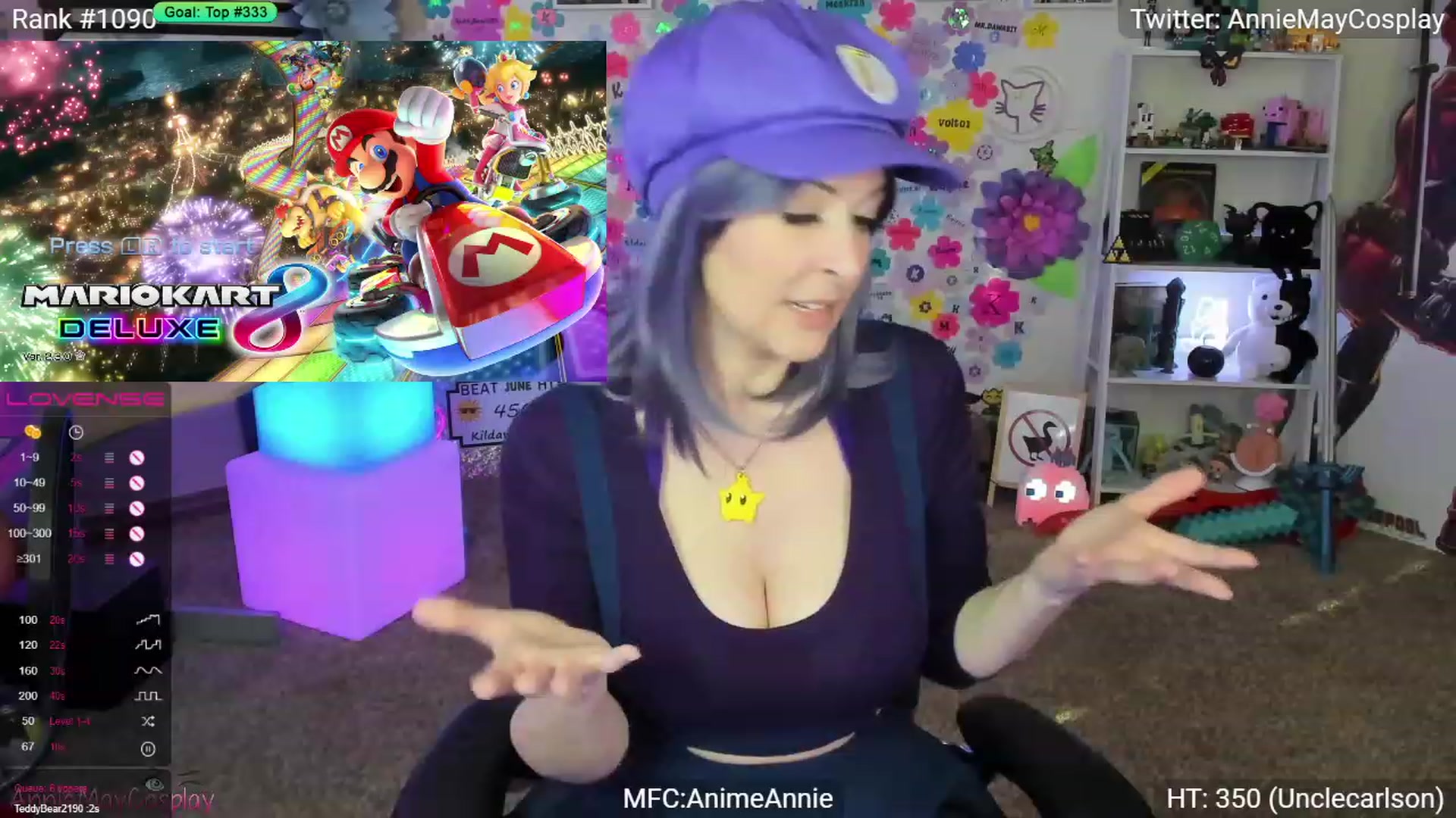 Gallery image thumbnail from AnimeAnnie's myfreecams stream on, 06/13/2023, 01:26 image 13 of 20