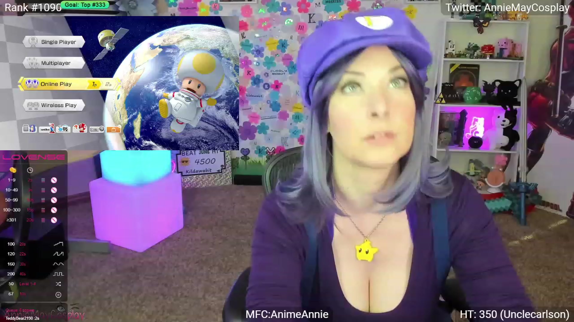 Gallery image thumbnail from AnimeAnnie's myfreecams stream on, 06/13/2023, 01:26 image 14 of 20