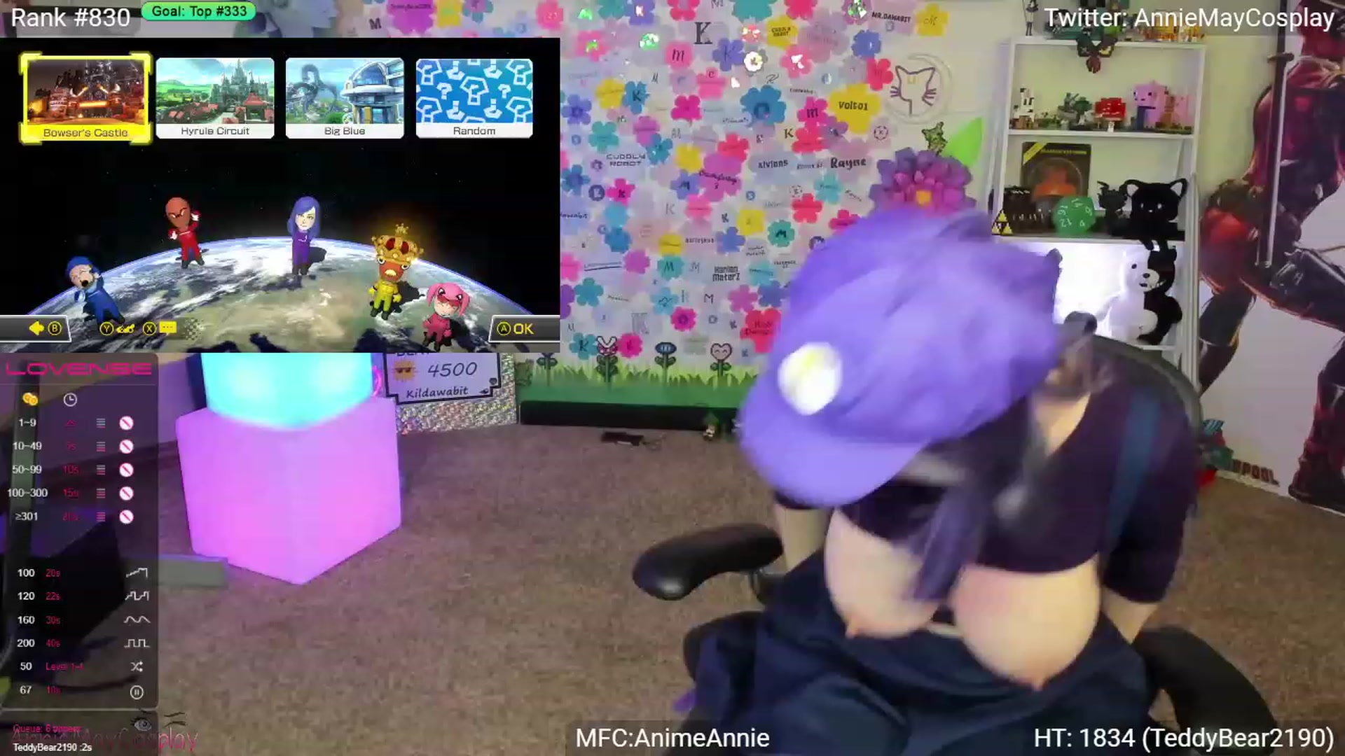 Gallery image thumbnail from AnimeAnnie's myfreecams stream on, 06/13/2023, 03:42 image 6 of 20