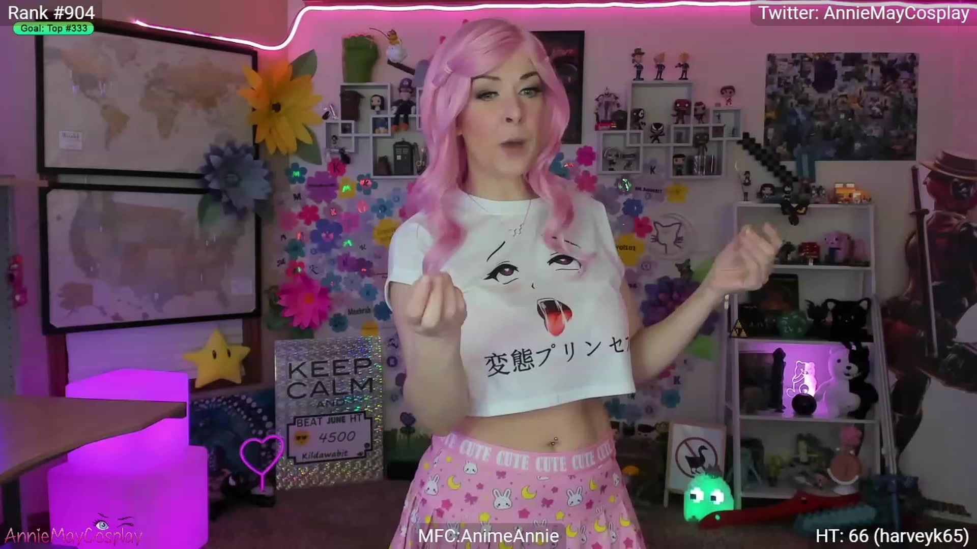 Gallery image thumbnail from AnimeAnnie's myfreecams stream on, 06/15/2023, 02:35 image 9 of 20