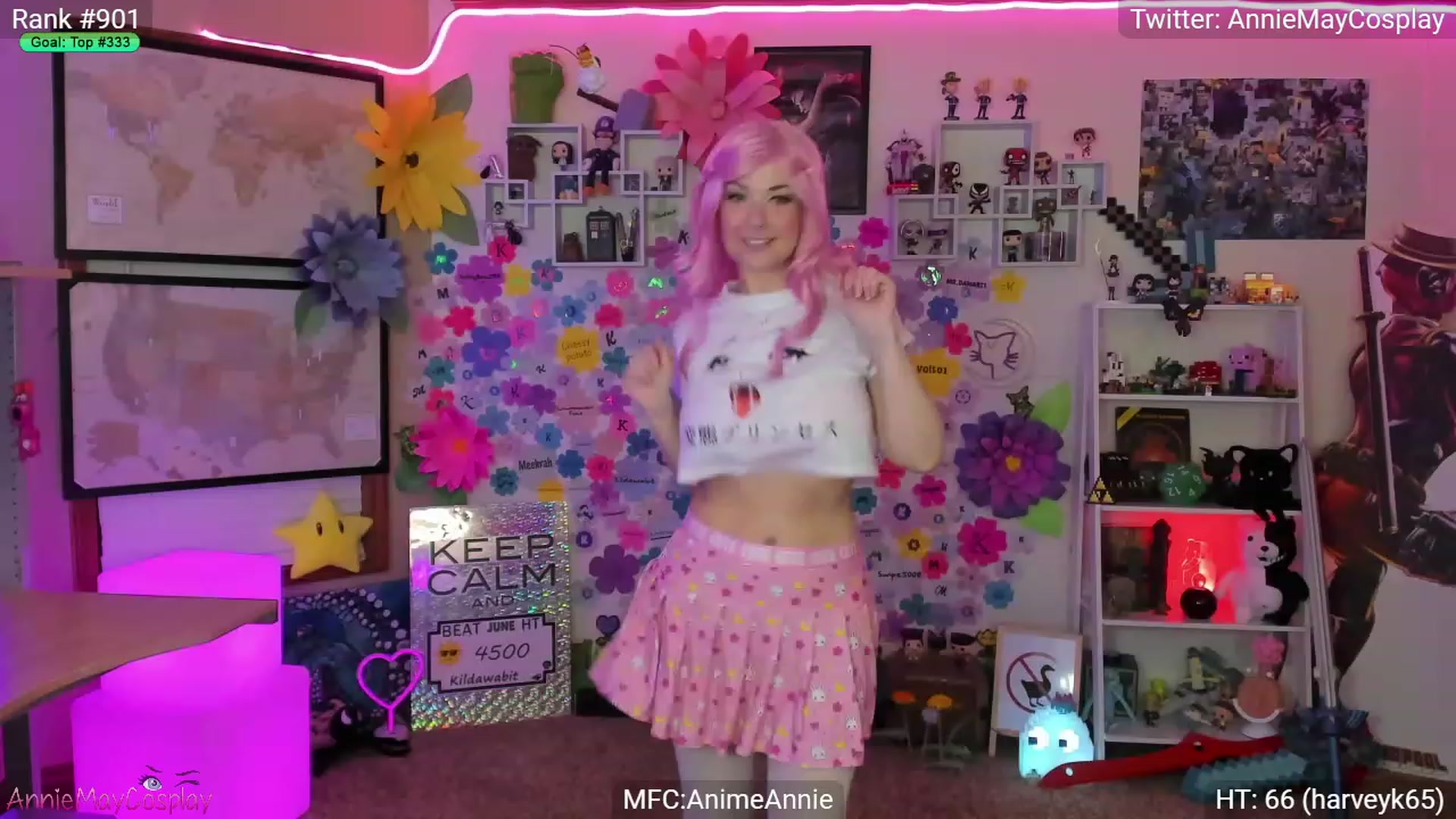 Gallery image thumbnail from AnimeAnnie's myfreecams stream on, 06/15/2023, 02:35 image 12 of 20