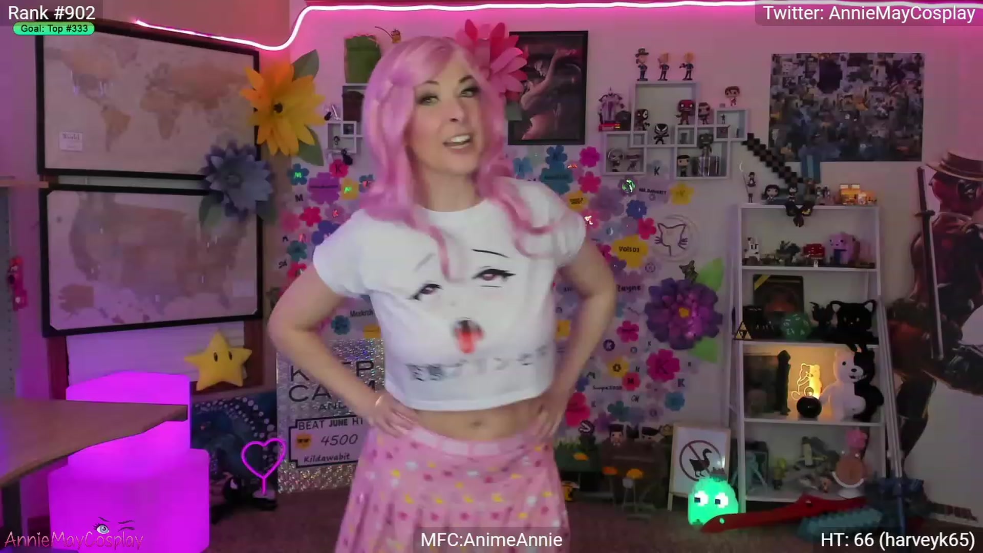 Gallery image thumbnail from AnimeAnnie's myfreecams stream on, 06/15/2023, 02:35 image 4 of 20