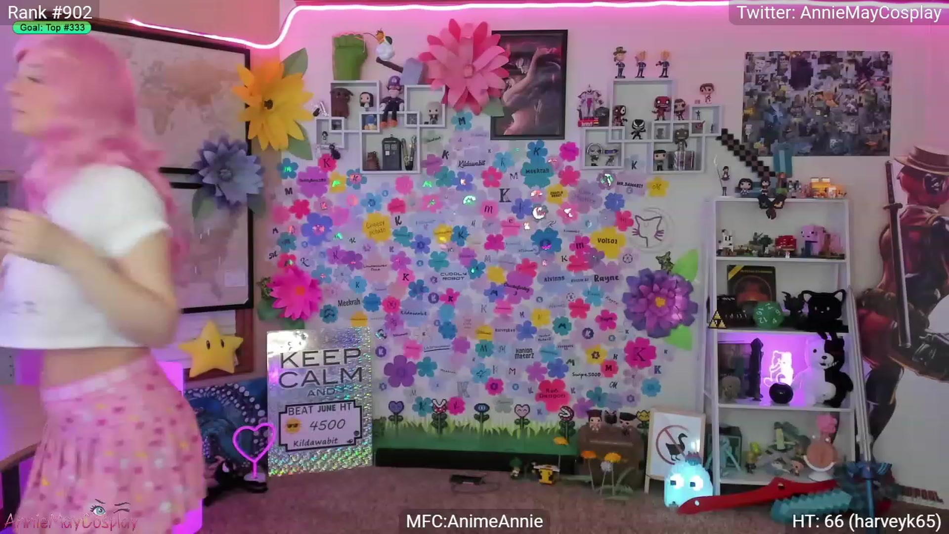 Gallery image thumbnail from AnimeAnnie's myfreecams stream on, 06/15/2023, 02:35 image 5 of 20