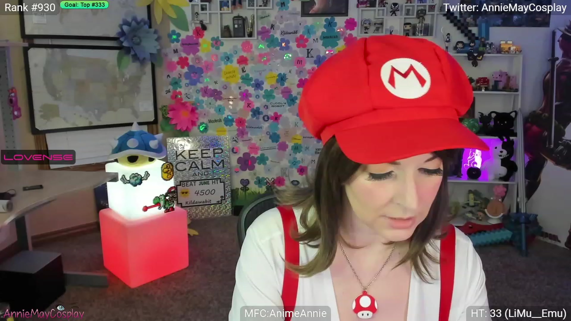 Gallery image thumbnail from AnimeAnnie's myfreecams stream on, 06/20/2023, 24:53 image 15 of 20