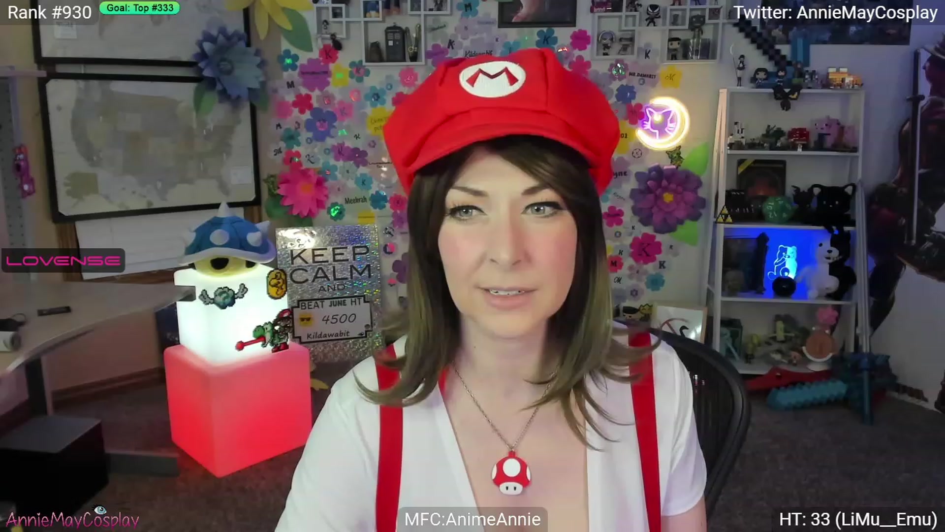 Gallery image thumbnail from AnimeAnnie's myfreecams stream on, 06/20/2023, 24:53 image 18 of 20