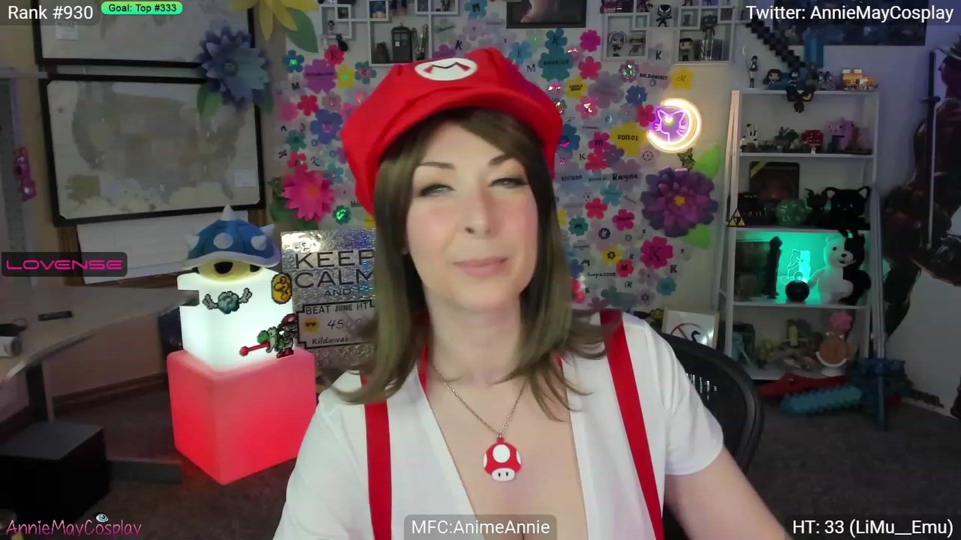 Gallery image thumbnail from AnimeAnnie's myfreecams stream on, 06/20/2023, 24:53 image 16 of 20