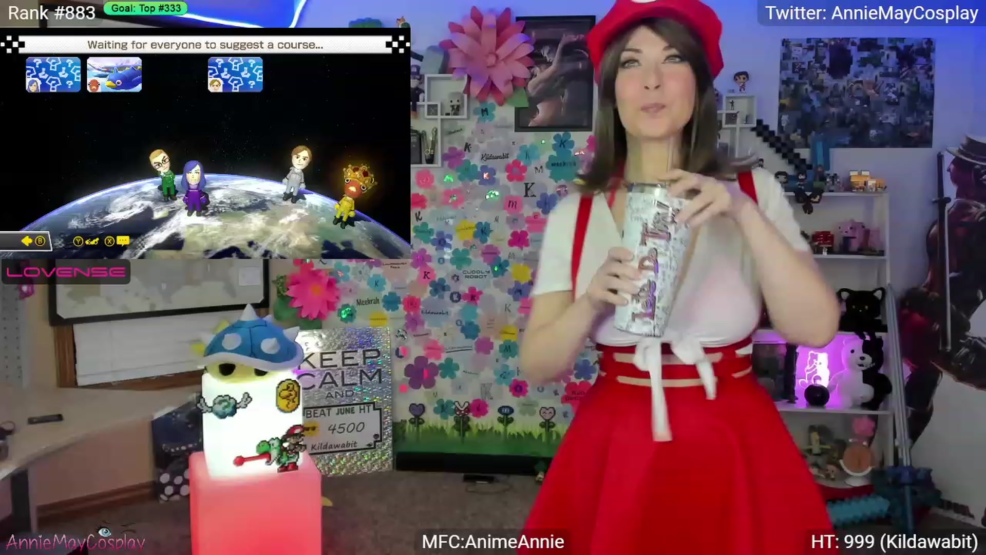 Gallery image thumbnail from AnimeAnnie's myfreecams stream on, 06/20/2023, 03:30 image 2 of 20
