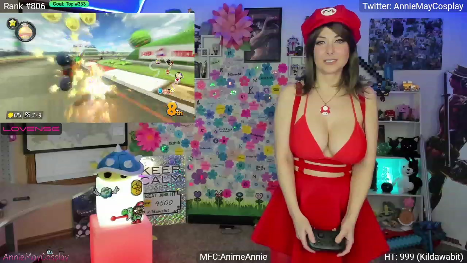 Gallery image thumbnail from AnimeAnnie's myfreecams stream on, 06/20/2023, 03:30 image 12 of 20