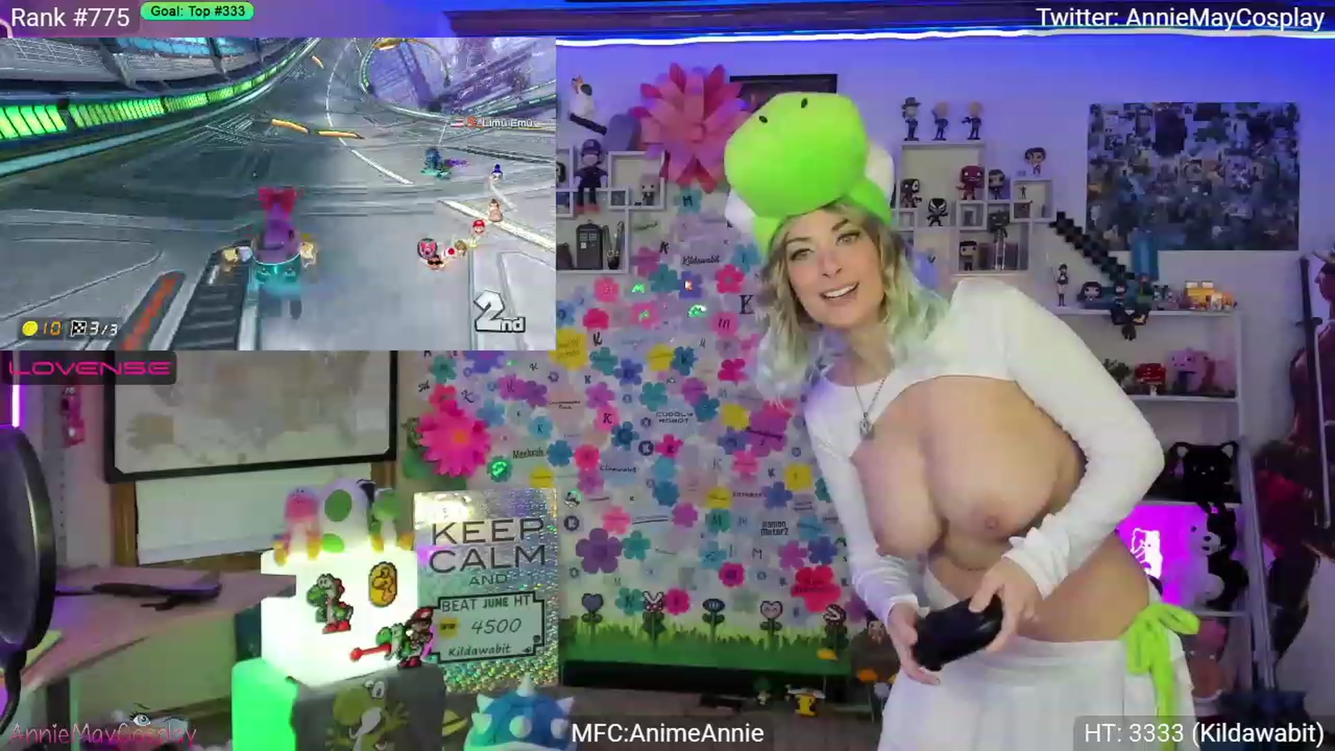 Gallery image thumbnail from AnimeAnnie's myfreecams stream on, 06/27/2023, 02:59 image 16 of 20