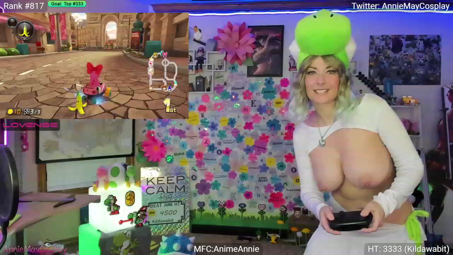 Gallery image thumbnail from AnimeAnnie's myfreecams stream on, 06/27/2023, 02:59 image 2 of 20