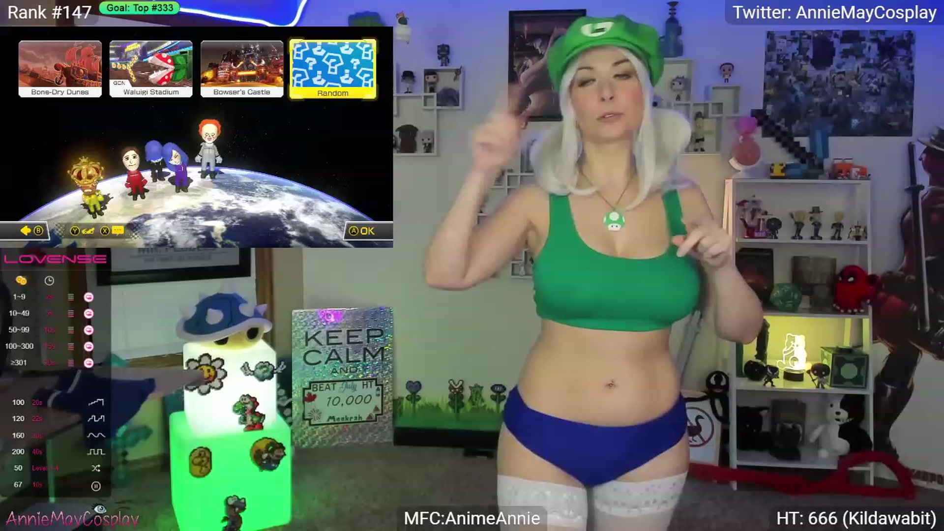 Gallery image thumbnail from AnimeAnnie's myfreecams stream on, 07/04/2023, 02:52 image 16 of 20