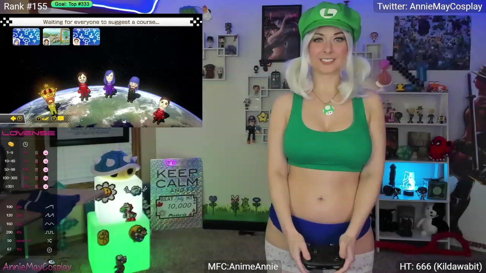 Gallery image thumbnail from AnimeAnnie's myfreecams stream on, 07/04/2023, 02:52 image 12 of 20