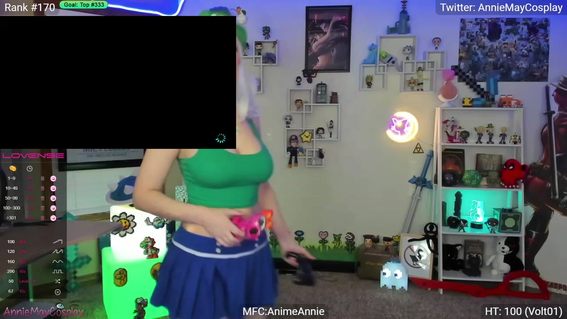 Gallery image thumbnail from AnimeAnnie's myfreecams stream on, 07/04/2023, 02:52 image 6 of 20