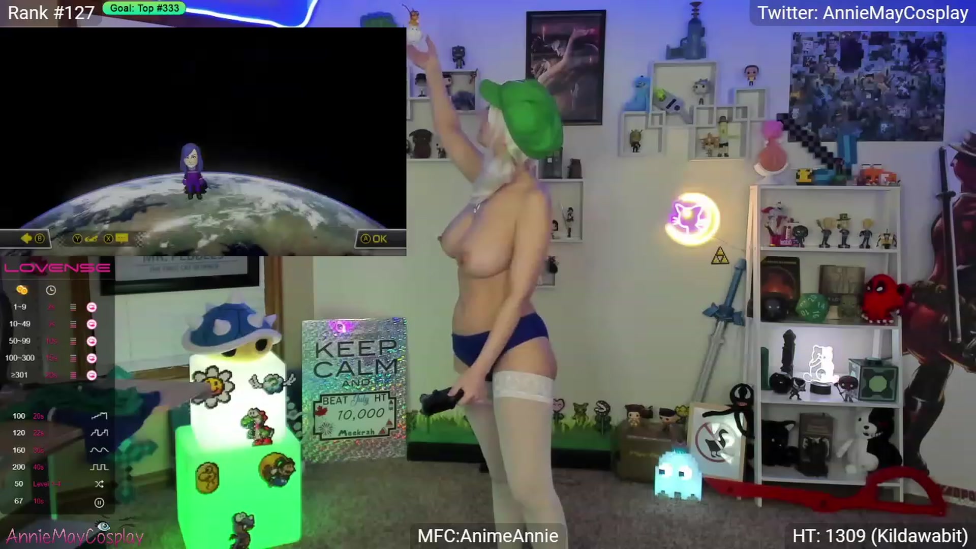 Gallery image thumbnail from AnimeAnnie's myfreecams stream on, 07/04/2023, 03:27 image 19 of 20