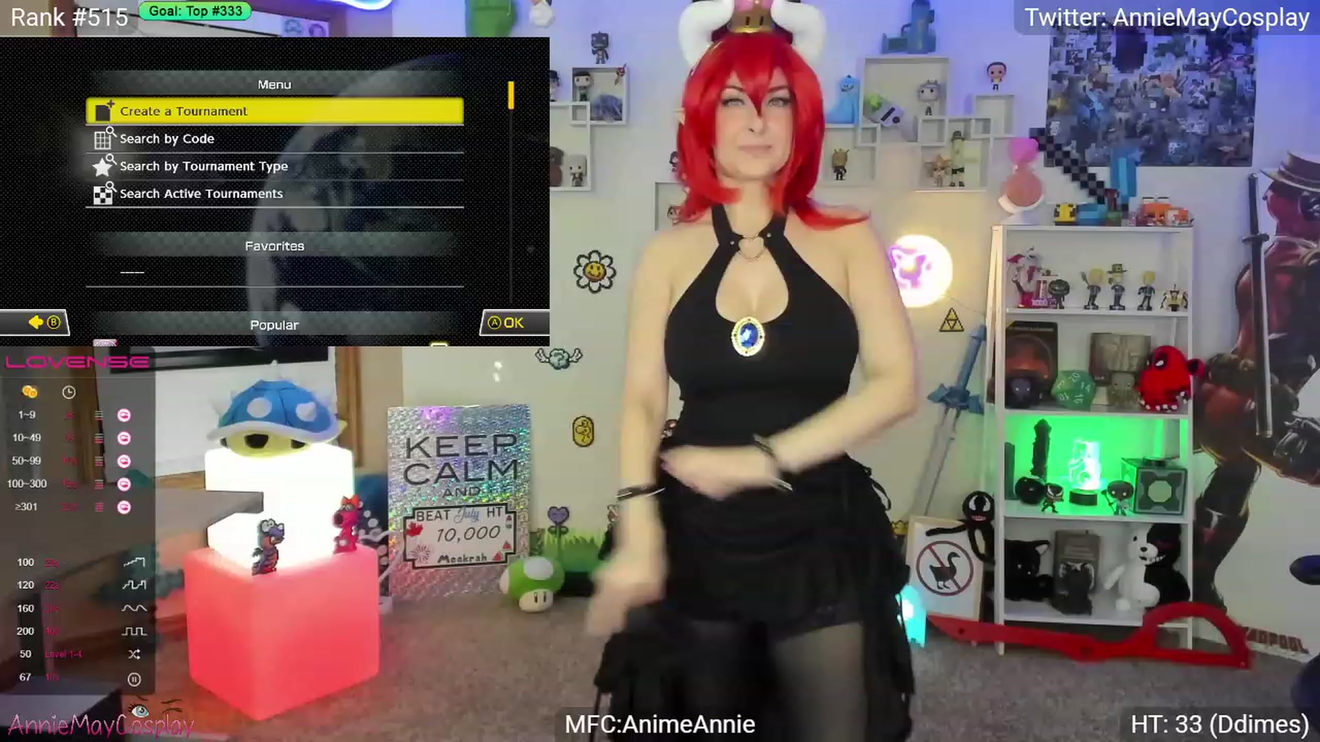 Gallery image thumbnail from AnimeAnnie's myfreecams stream on, 07/11/2023, 01:47 image 3 of 20