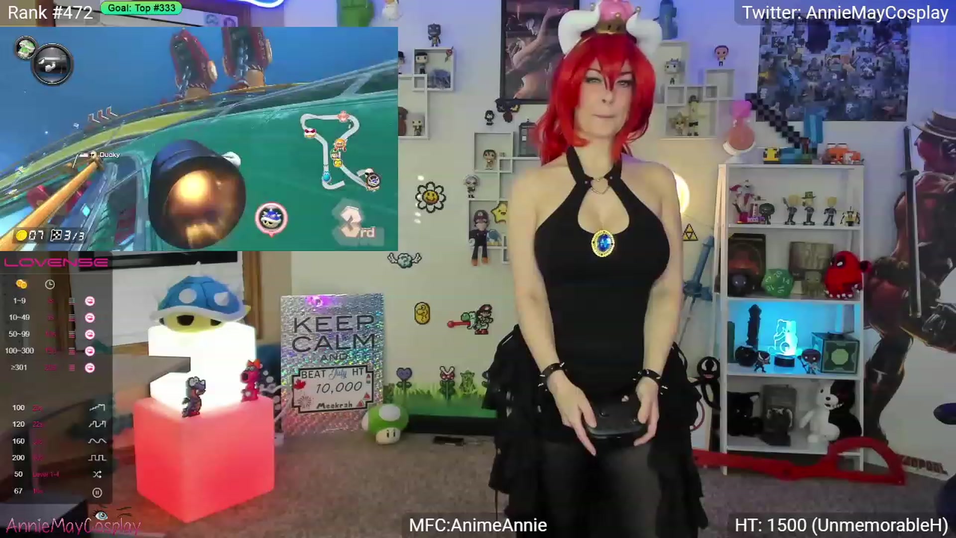 Gallery image thumbnail from AnimeAnnie's myfreecams stream on, 07/11/2023, 01:47 image 16 of 20