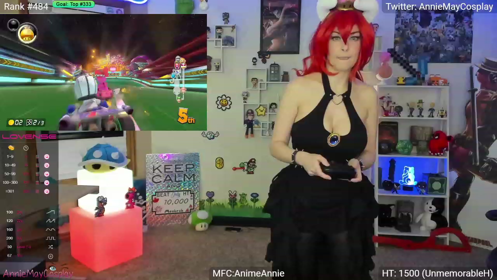 Gallery image thumbnail from AnimeAnnie's myfreecams stream on, 07/11/2023, 01:47 image 11 of 20
