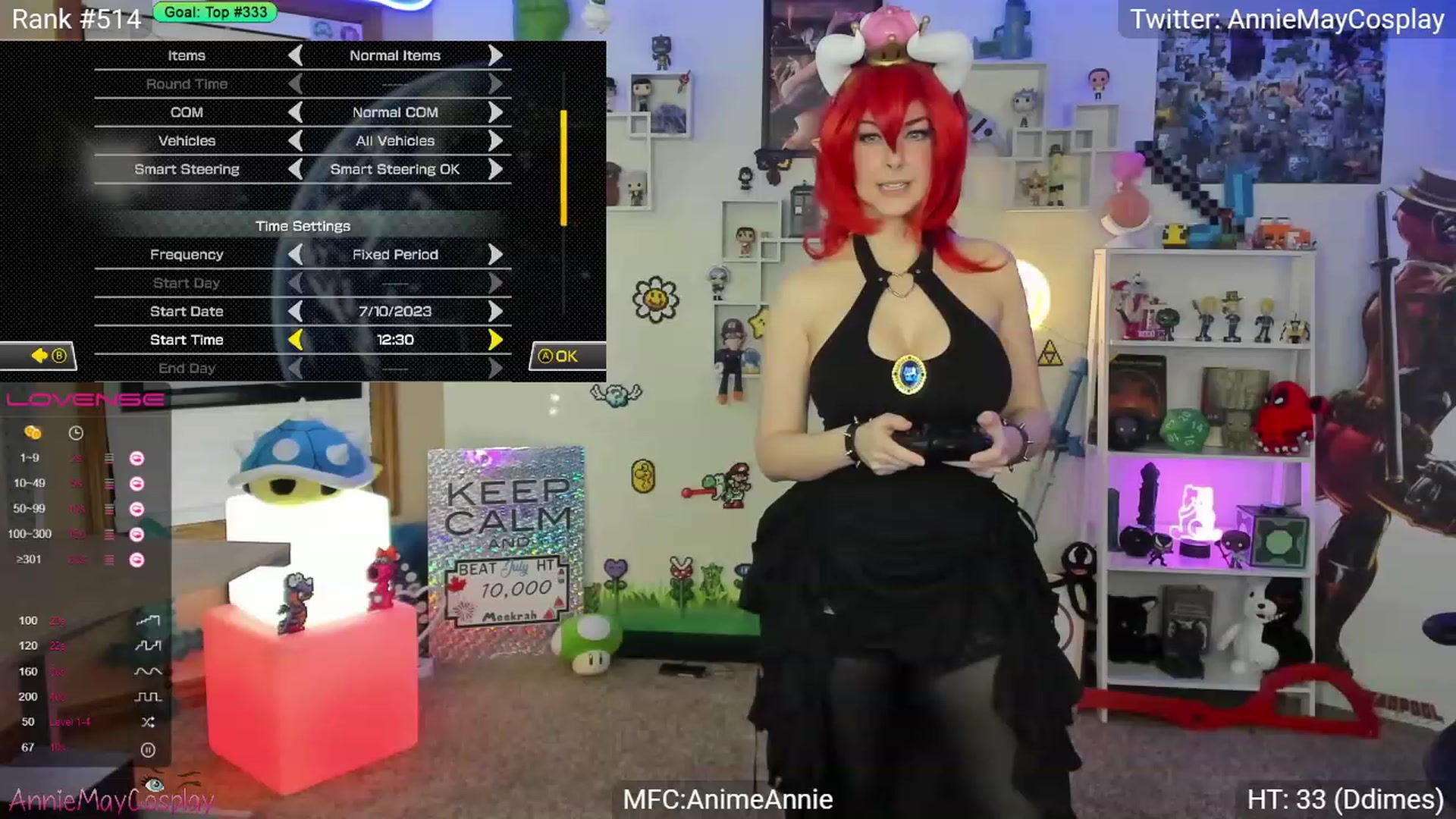 Gallery image thumbnail from AnimeAnnie's myfreecams stream on, 07/11/2023, 01:47 image 4 of 20