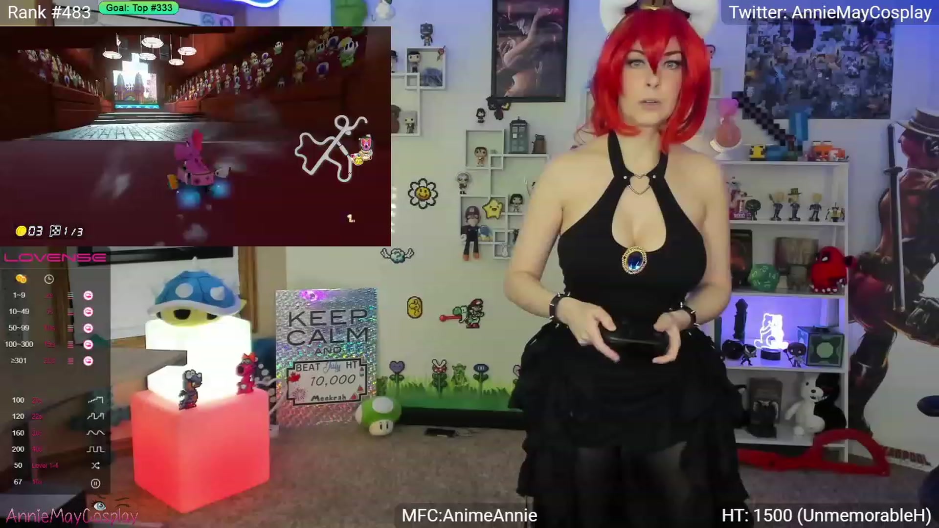 Gallery image thumbnail from AnimeAnnie's myfreecams stream on, 07/11/2023, 01:47 image 12 of 20