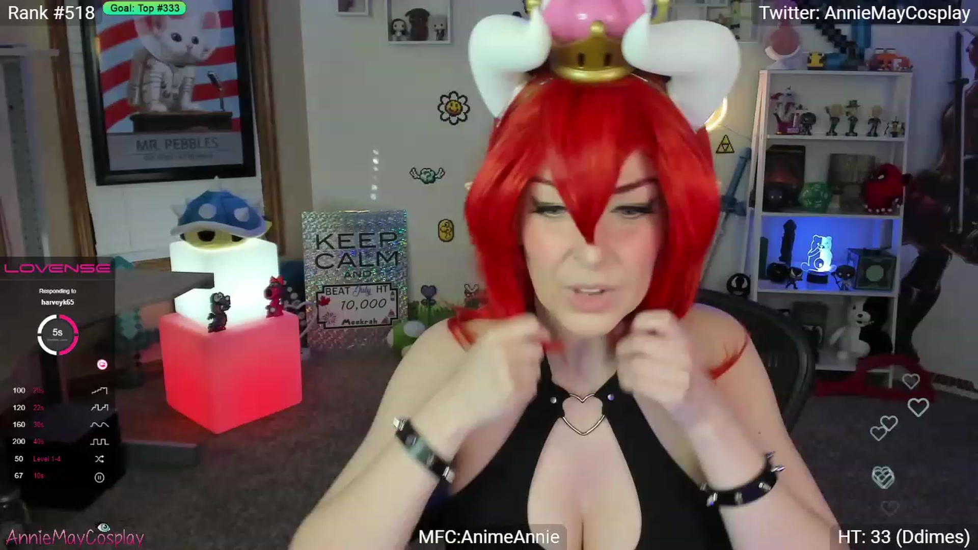 Gallery image thumbnail from AnimeAnnie's myfreecams stream on, 07/11/2023, 01:47 image 1 of 20