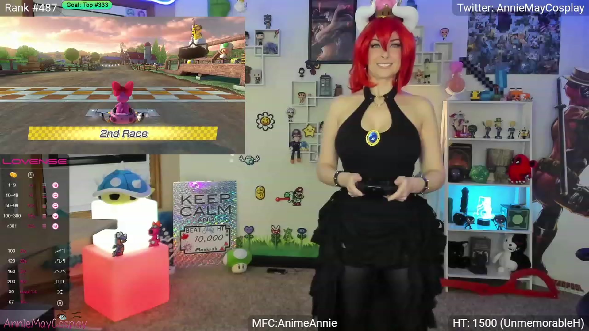 Gallery image thumbnail from AnimeAnnie's myfreecams stream on, 07/11/2023, 01:47 image 7 of 20