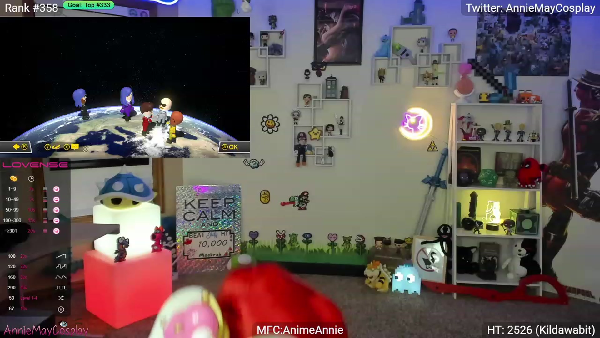 Gallery image thumbnail from AnimeAnnie's myfreecams stream on, 07/11/2023, 03:38 image 11 of 20