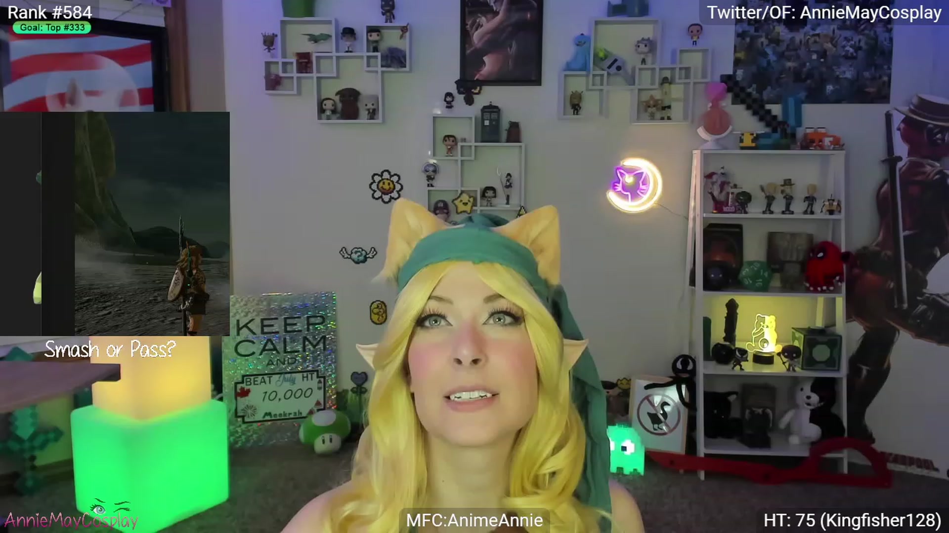 Gallery image thumbnail from AnimeAnnie's myfreecams stream on, 07/16/2023, 03:24 image 8 of 20