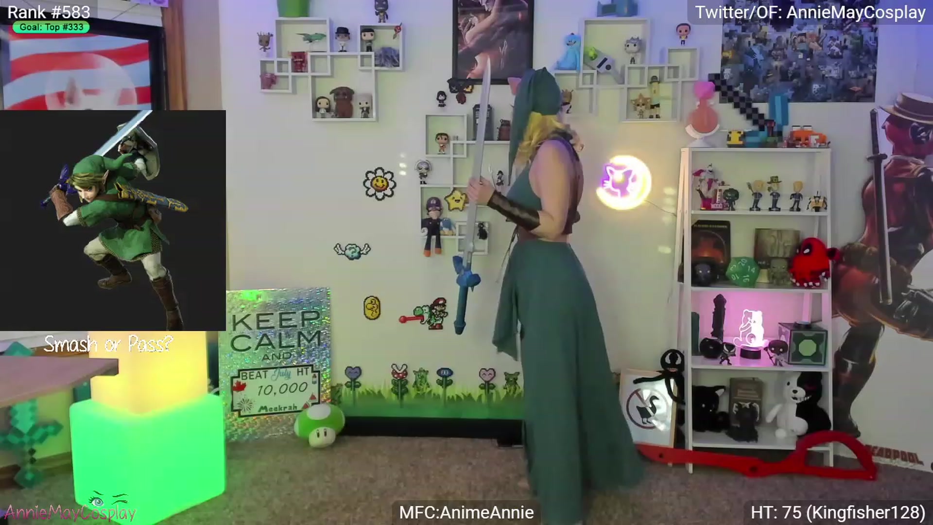 Gallery image thumbnail from AnimeAnnie's myfreecams stream on, 07/16/2023, 03:24 image 6 of 20