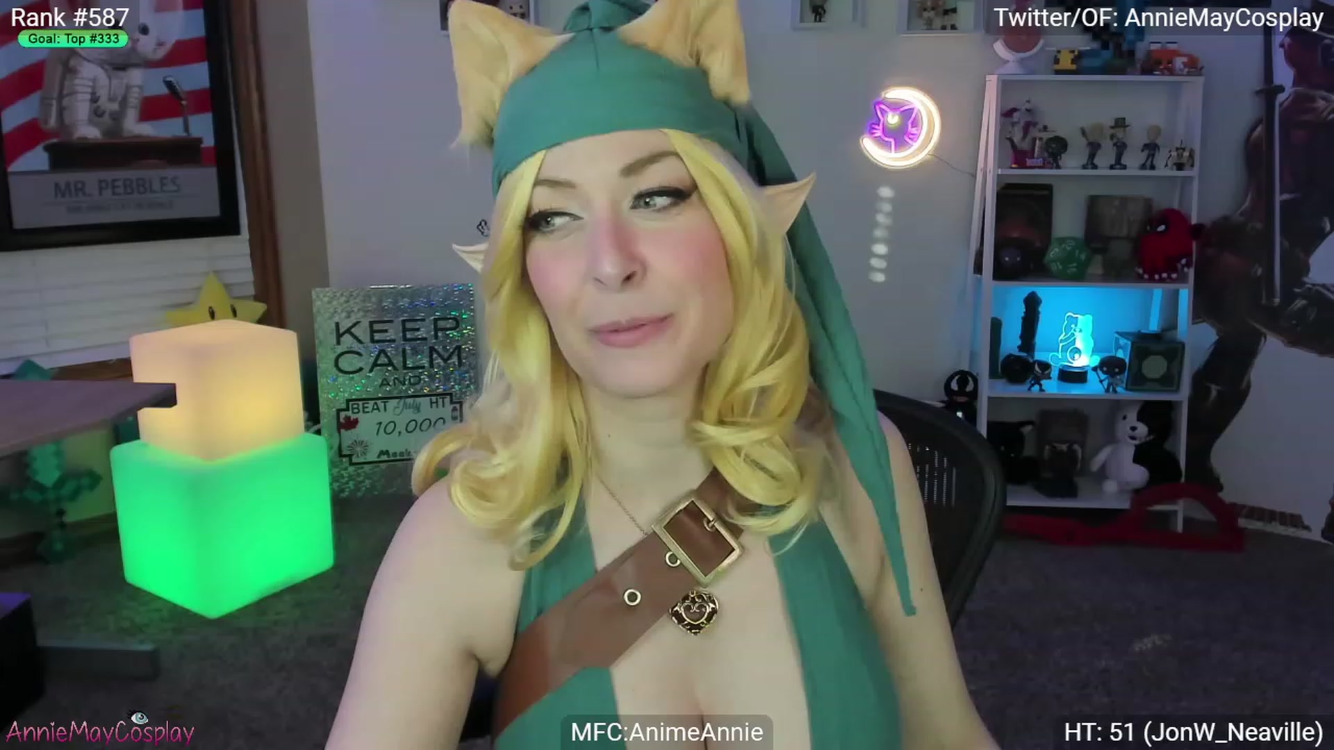 Gallery image thumbnail from AnimeAnnie's myfreecams stream on, 07/16/2023, 03:24 image 3 of 20