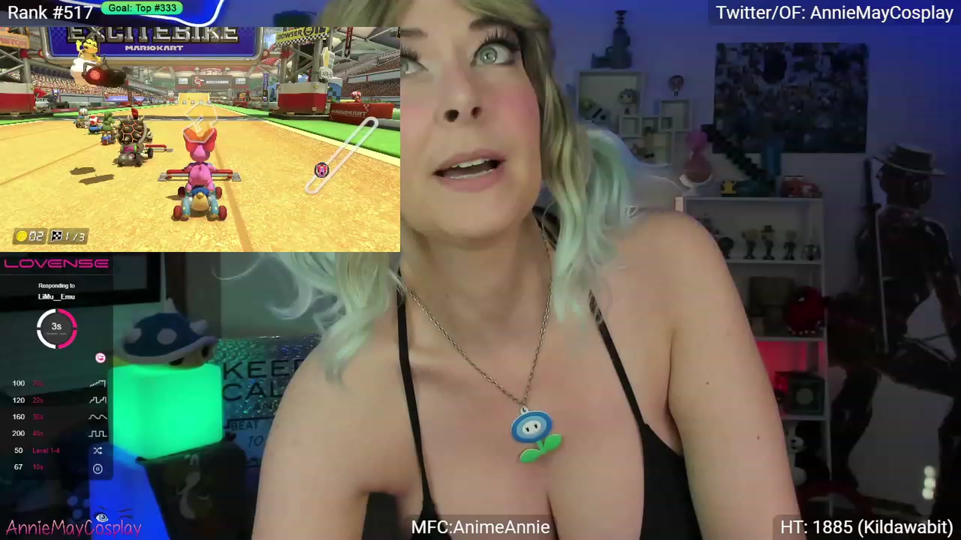 Gallery image thumbnail from AnimeAnnie's myfreecams stream on, 07/18/2023, 01:50 image 15 of 20