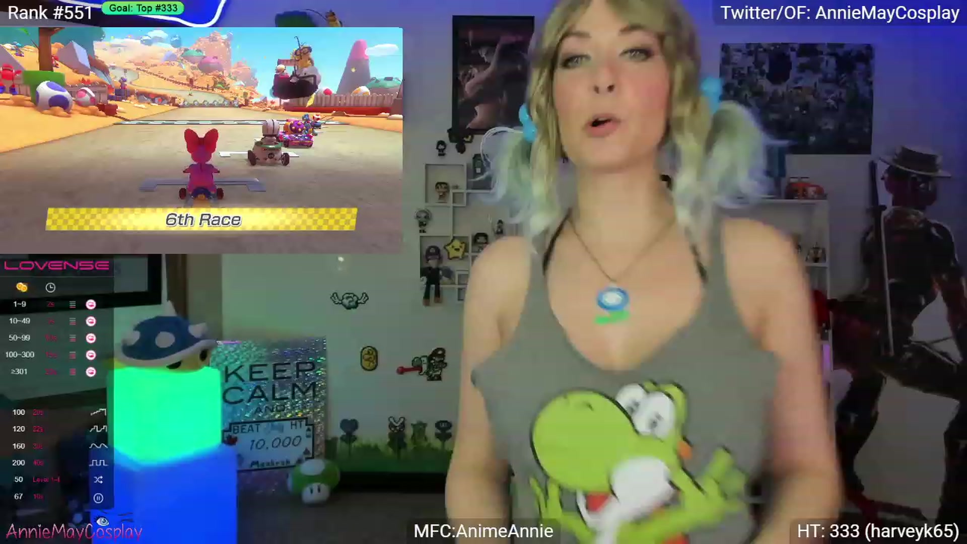 Gallery image thumbnail from AnimeAnnie's myfreecams stream on, 07/18/2023, 01:50 image 10 of 20