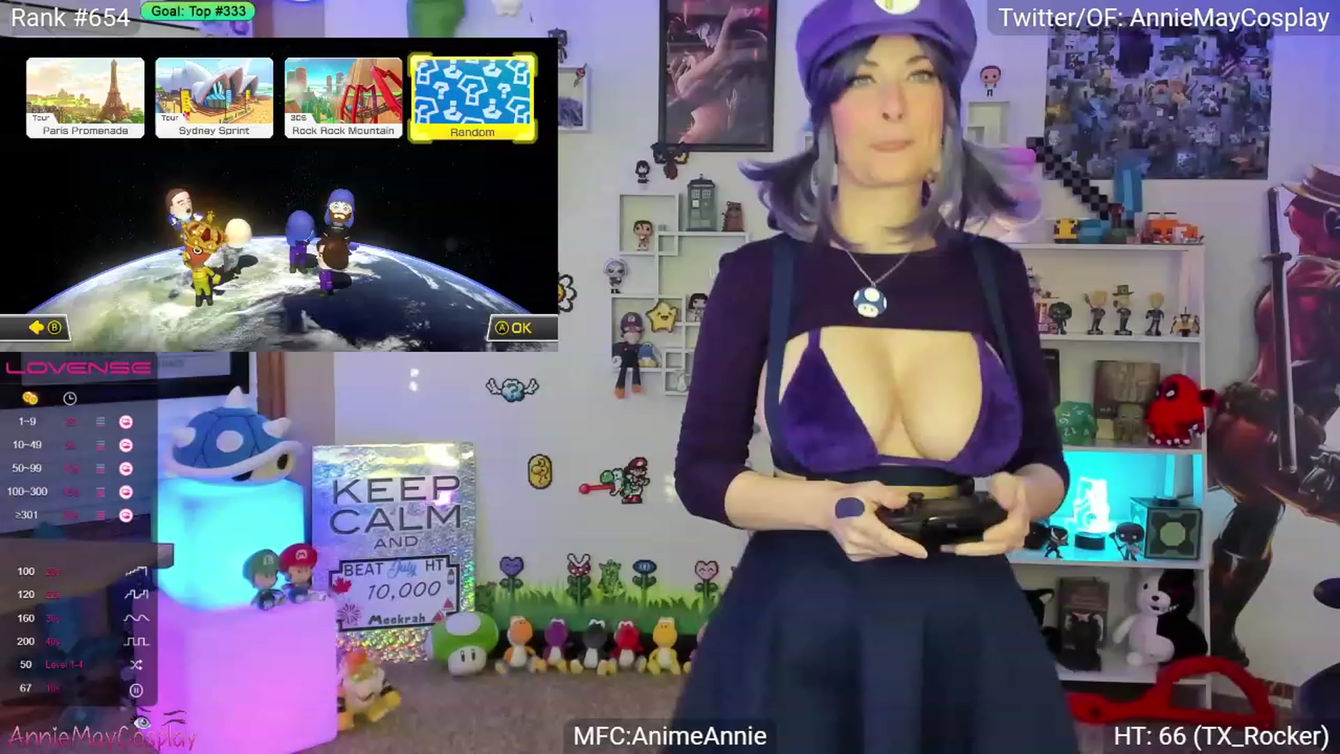 Gallery image thumbnail from AnimeAnnie's myfreecams stream on, 07/25/2023, 03:04 image 2 of 20