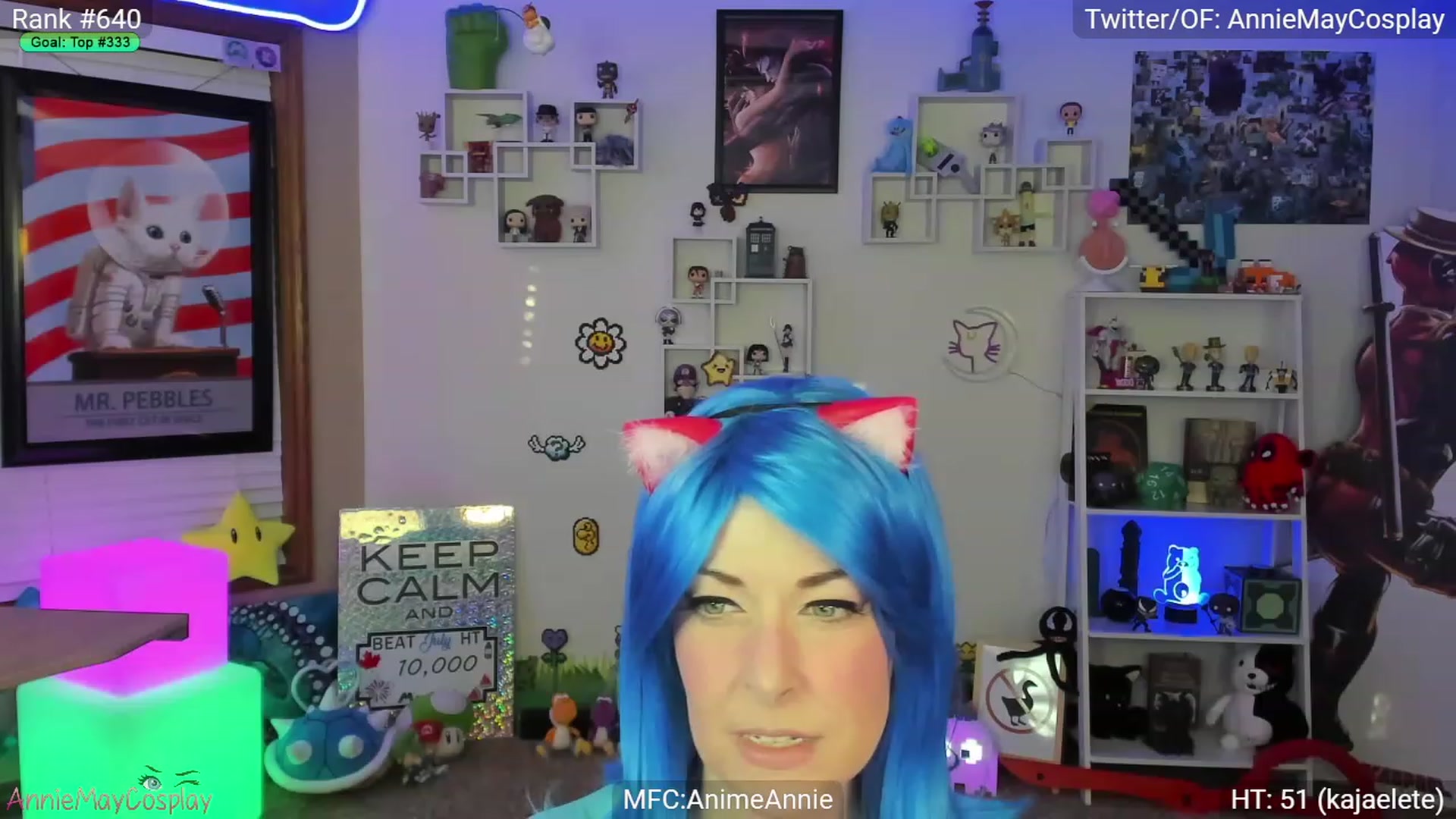 Gallery image thumbnail from AnimeAnnie's myfreecams stream on, 07/30/2023, 01:58 image 11 of 20