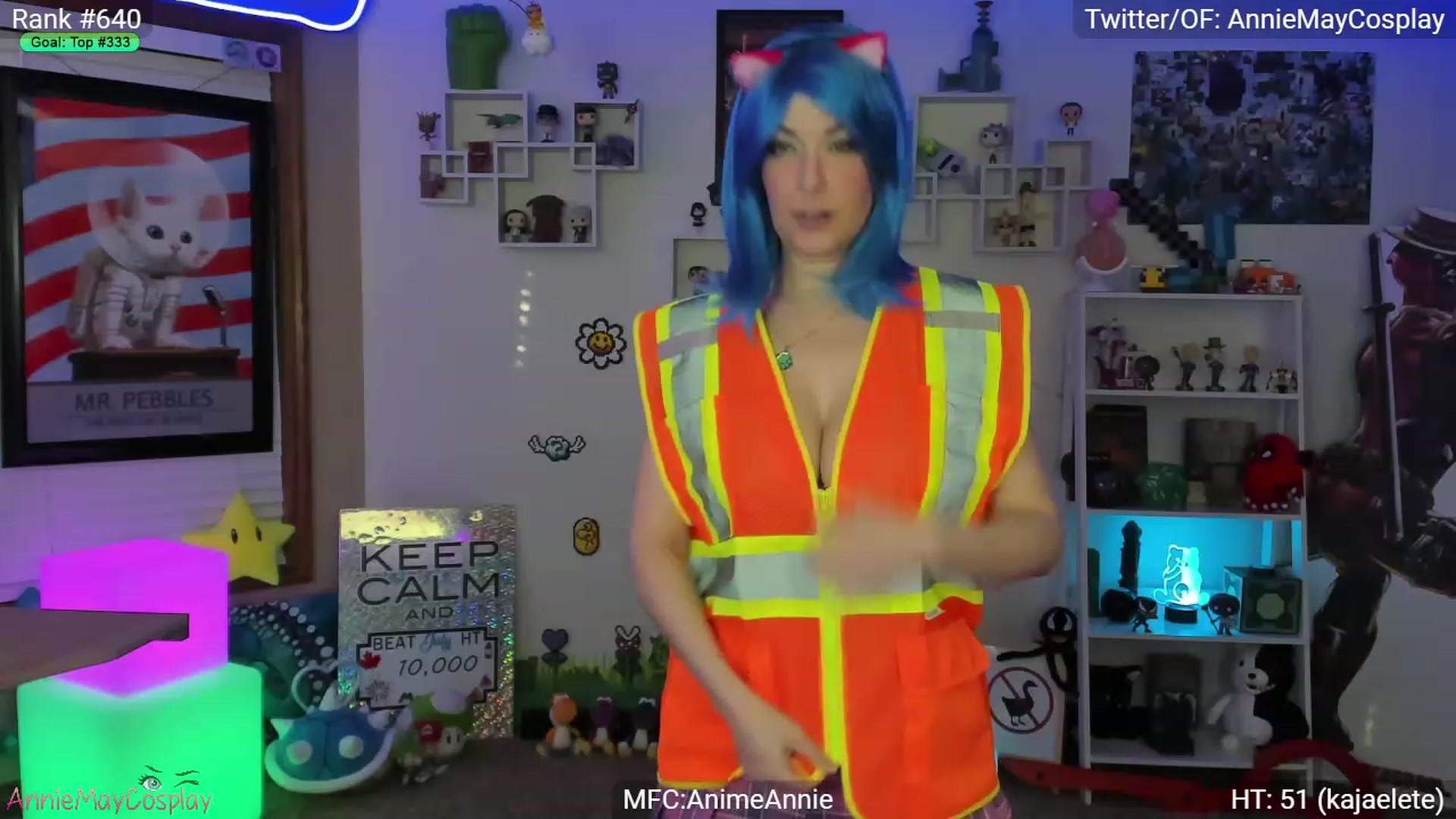 Gallery image thumbnail from AnimeAnnie's myfreecams stream on, 07/30/2023, 01:58 image 10 of 20