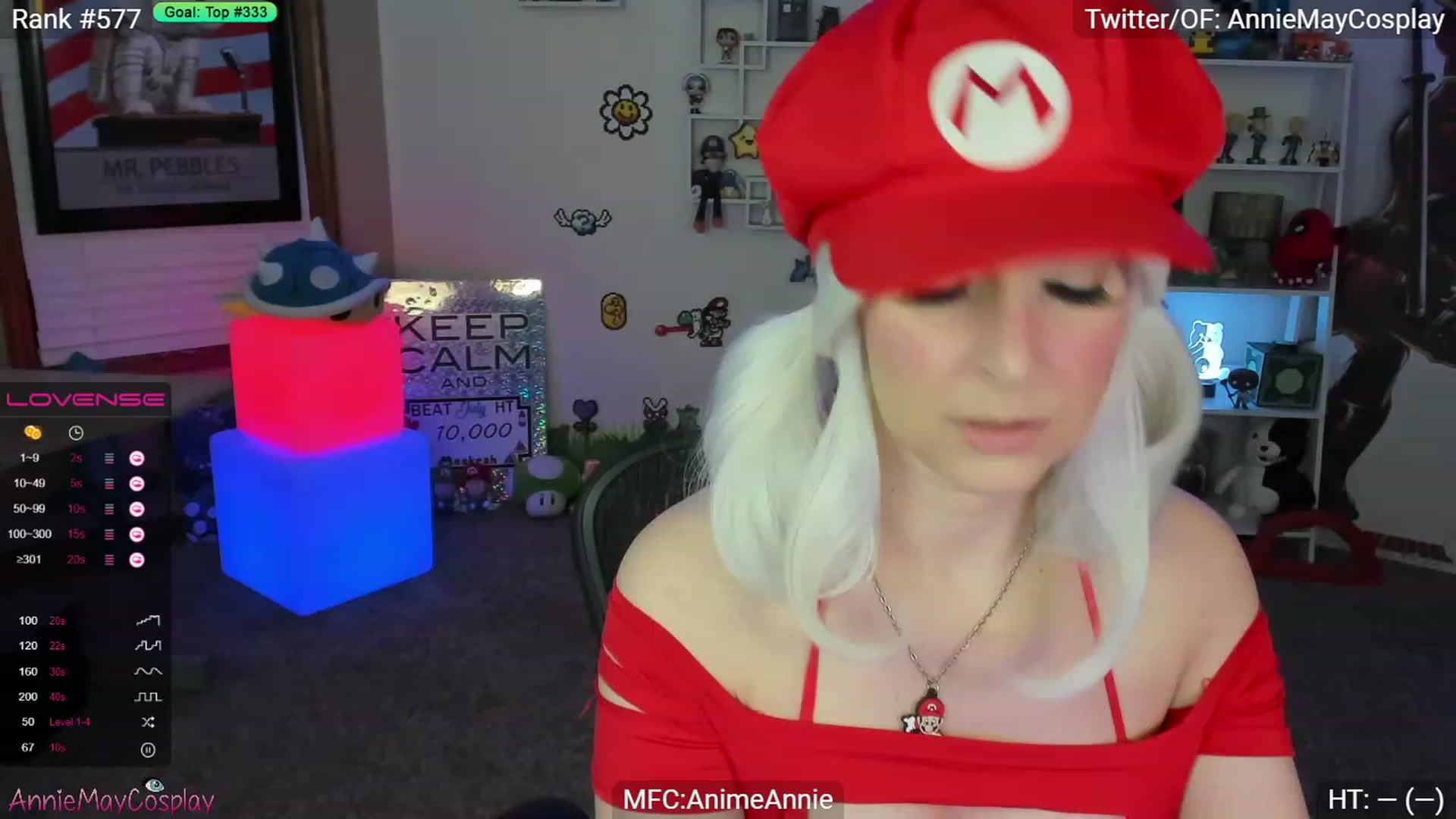 Gallery image thumbnail from AnimeAnnie's myfreecams stream on, 08/01/2023, 01:21 image 1 of 20