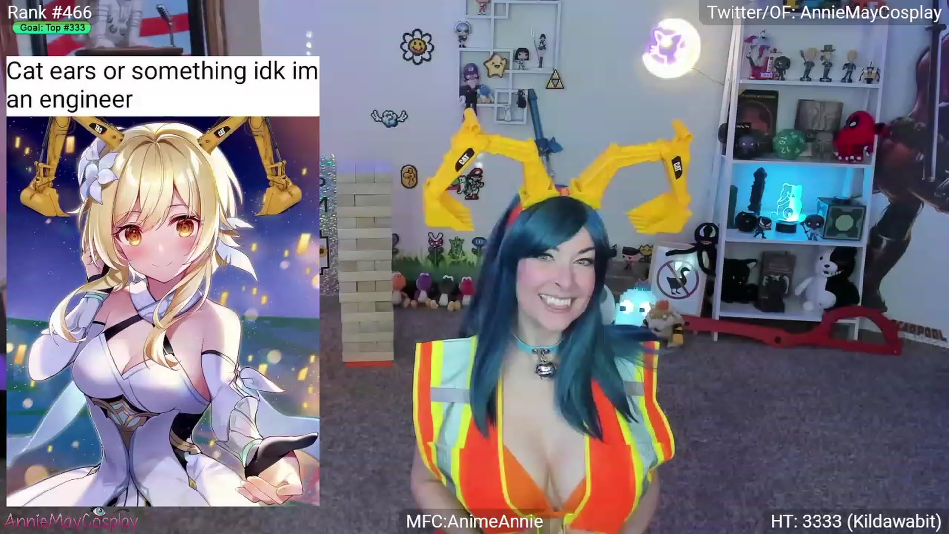 Gallery image thumbnail from AnimeAnnie's myfreecams stream on, 08/06/2023, 02:18 image 1 of 20