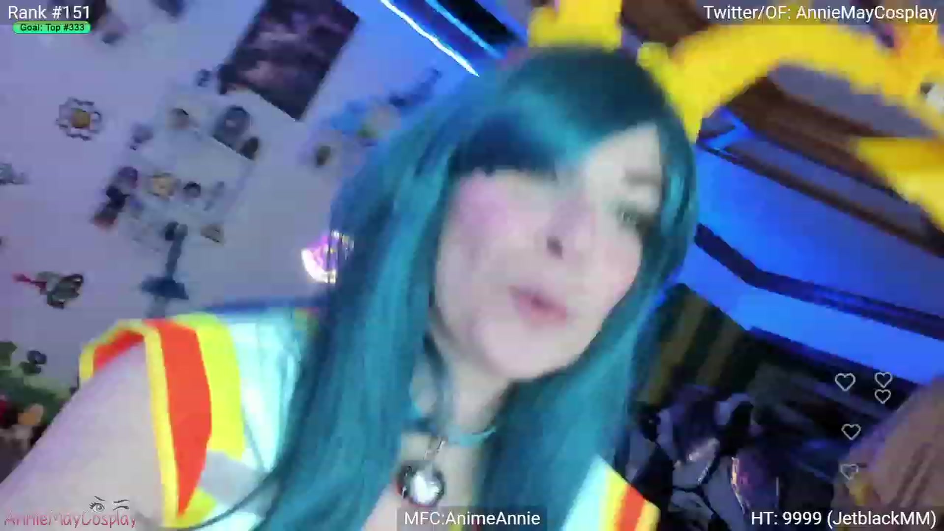 Gallery image thumbnail from AnimeAnnie's myfreecams stream on, 08/06/2023, 02:18 image 11 of 20