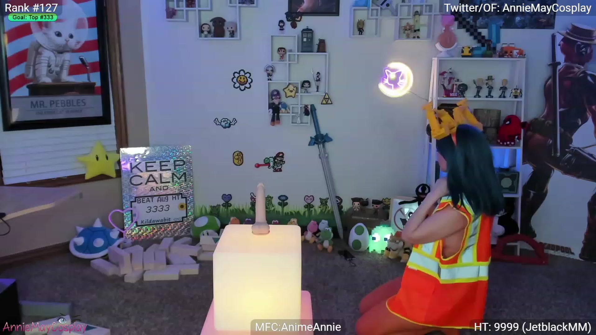 Gallery image thumbnail from AnimeAnnie's myfreecams stream on, 08/06/2023, 04:06 image 14 of 20