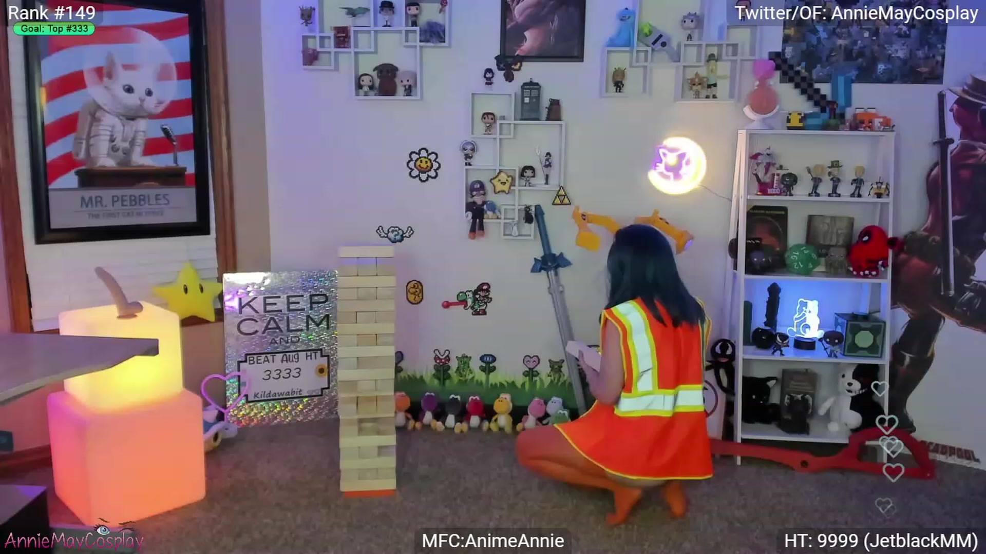 Gallery image thumbnail from AnimeAnnie's myfreecams stream on, 08/06/2023, 04:06 image 2 of 20