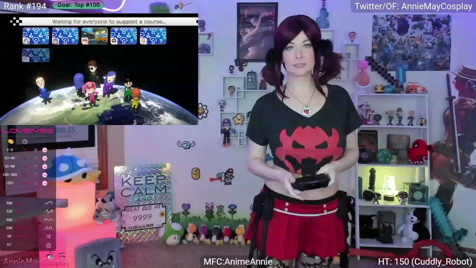 Gallery image thumbnail from AnimeAnnie's myfreecams stream on, 08/08/2023, 03:07 image 7 of 20