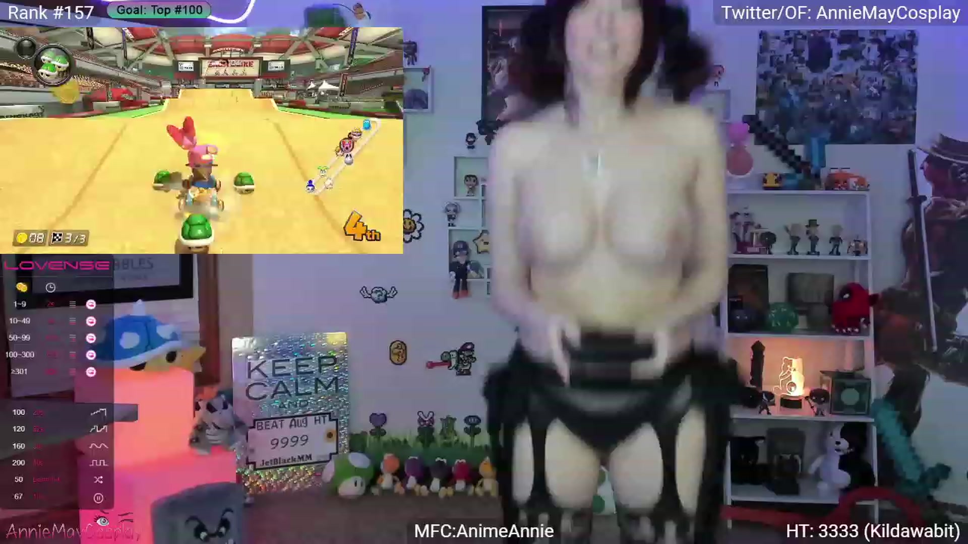 Gallery image thumbnail from AnimeAnnie's myfreecams stream on, 08/08/2023, 03:07 image 13 of 20