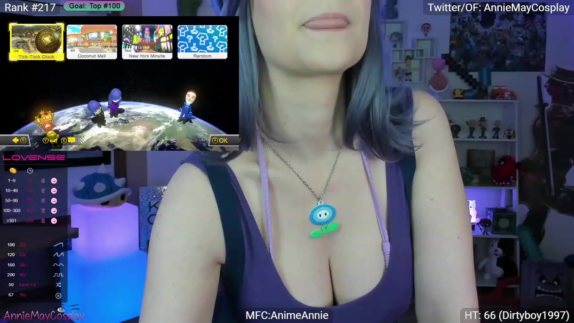 Gallery image thumbnail from AnimeAnnie's myfreecams stream on, 08/10/2023, 02:27 image 4 of 20