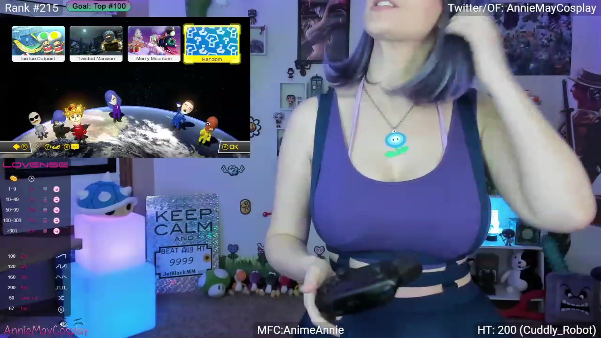 Gallery image thumbnail from AnimeAnnie's myfreecams stream on, 08/10/2023, 02:27 image 17 of 20