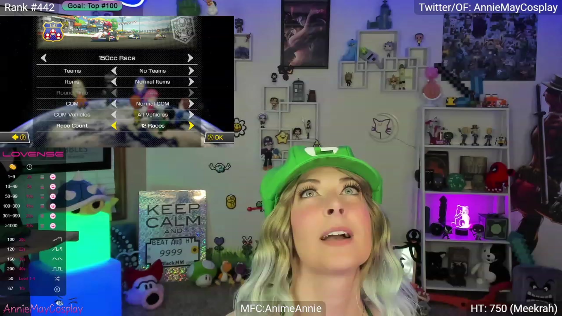 Gallery image thumbnail from AnimeAnnie's myfreecams stream on, 08/22/2023, 03:29 image 14 of 20