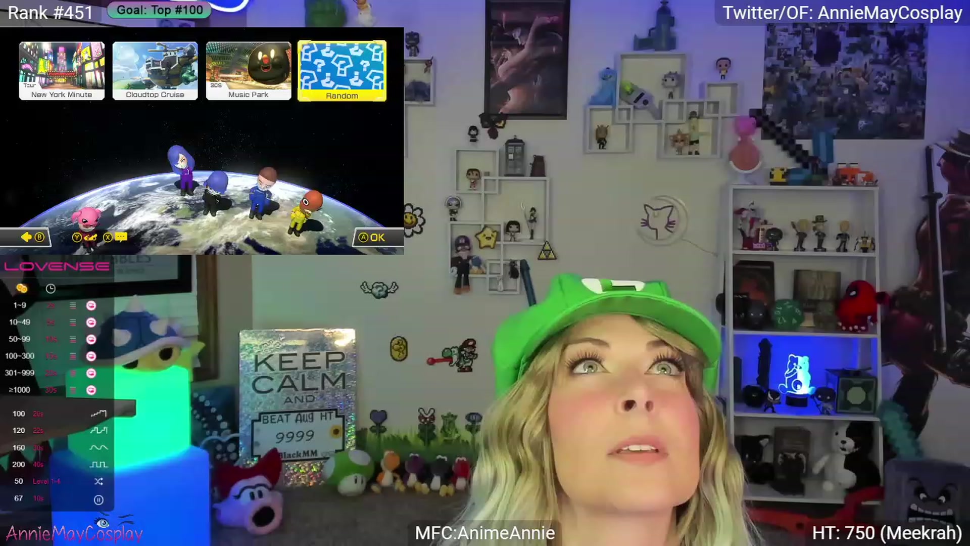 Gallery image thumbnail from AnimeAnnie's myfreecams stream on, 08/22/2023, 03:29 image 7 of 20